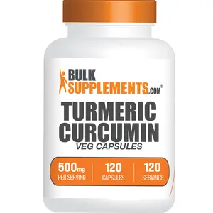 BulkSupplements Curcumin (Turmeric) Capsules - Natural Antioxidants - Vegan - 240 Capsules - 1000mg per Serving